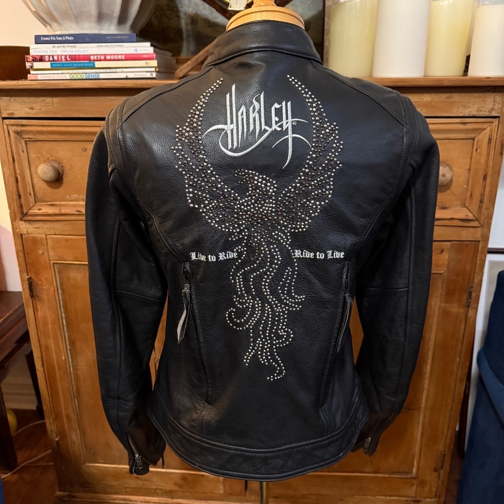 Harley-Davidson 1W Majestic Eagle Leather M - Picture 1 of 16